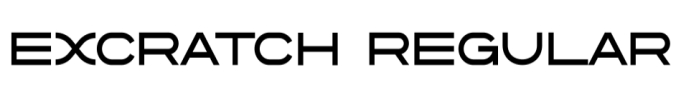 Excratch Font Preview