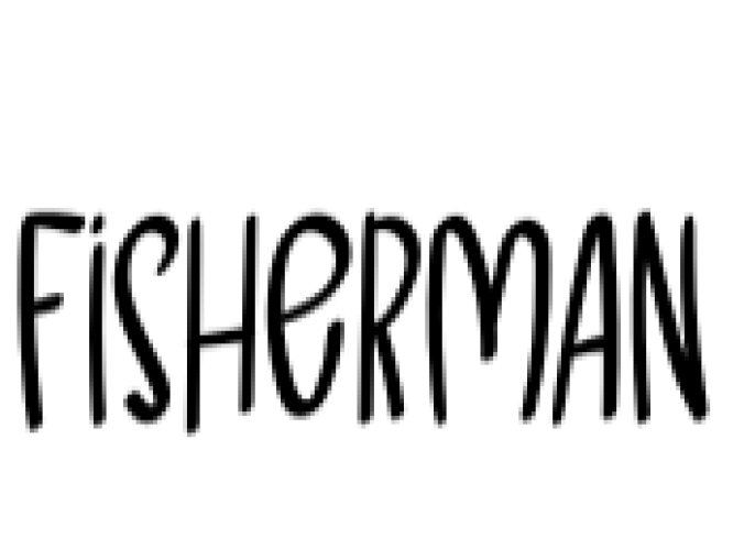 Fisherman Font Preview