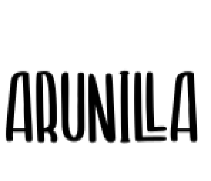 Arunilla Font Preview