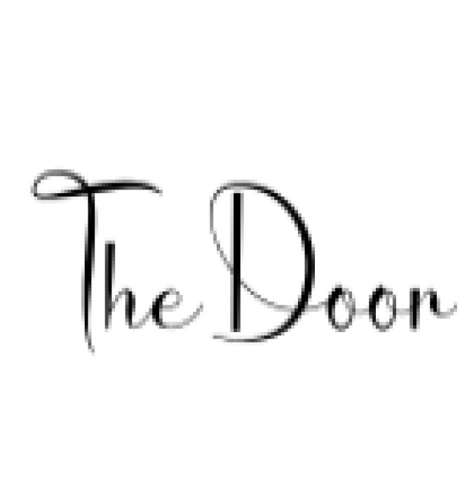 The Door Font Preview