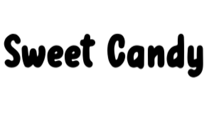 Sweet Candy Font Preview