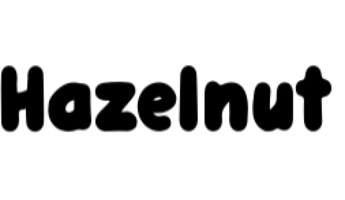 Hazelnut Font Preview