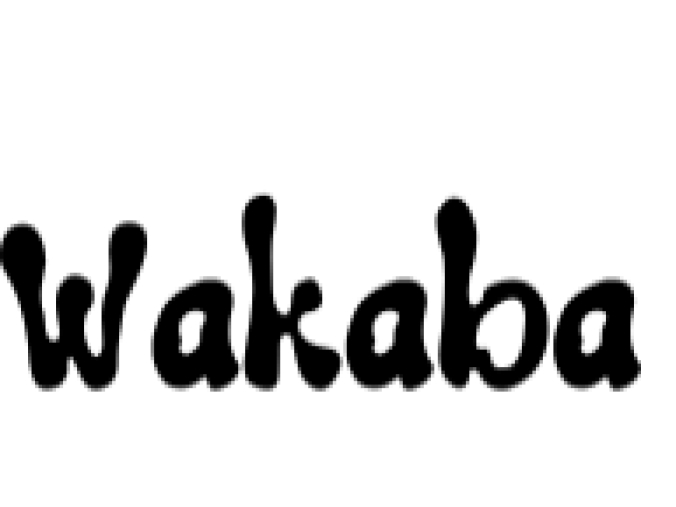Wakaba Font Preview