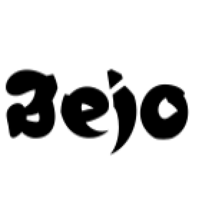Bejo Font Preview