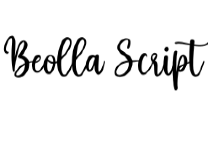 Beolla Font Preview
