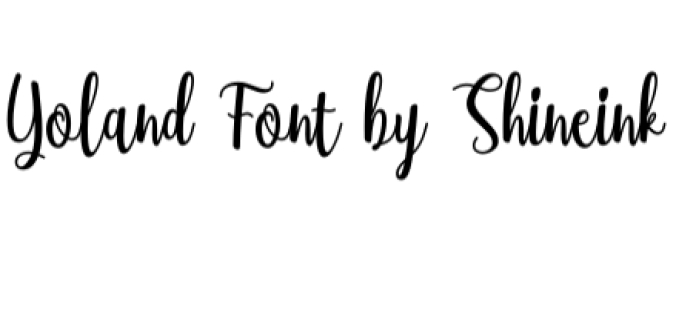 Yoland Font Preview