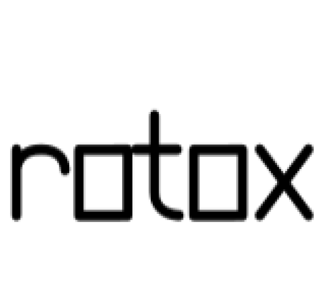 Rotox Font Preview