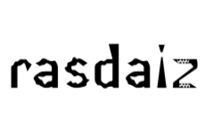 Rasdaiz Font Preview