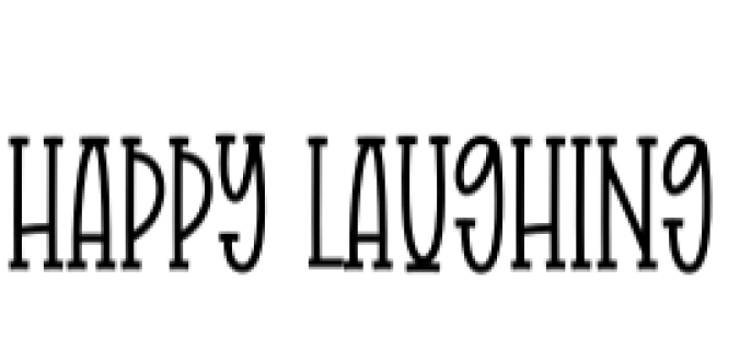 Happy  Laughing Font Preview