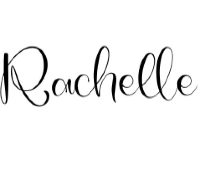 Rachelle Font Preview
