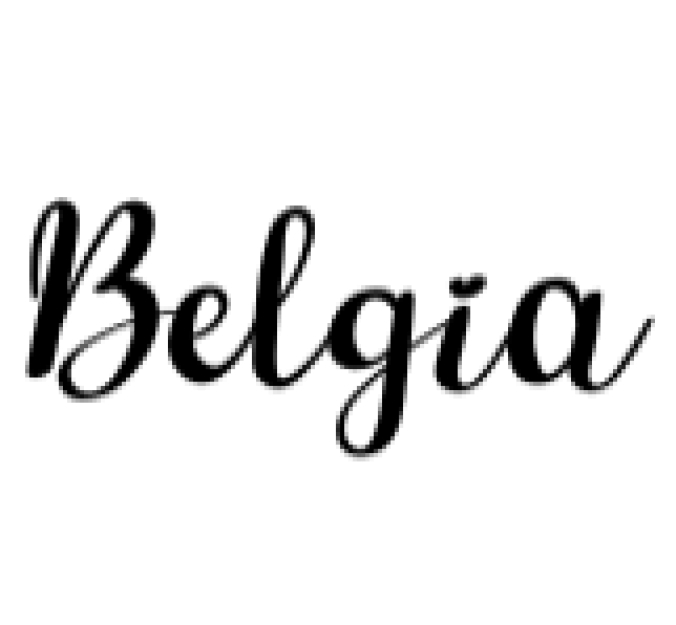 Belgia Font Preview