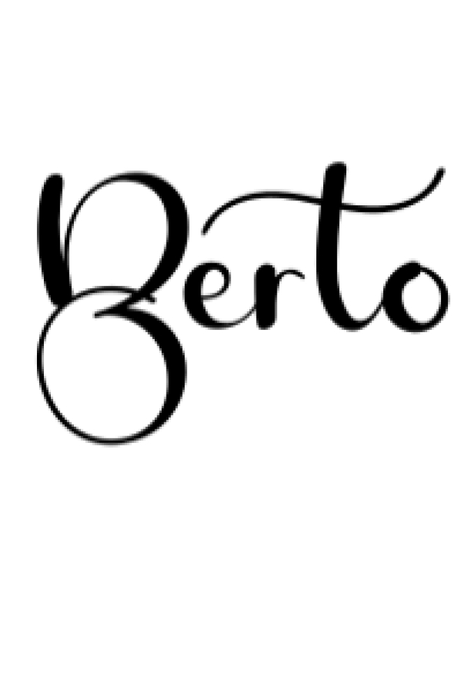 Berto Font Preview