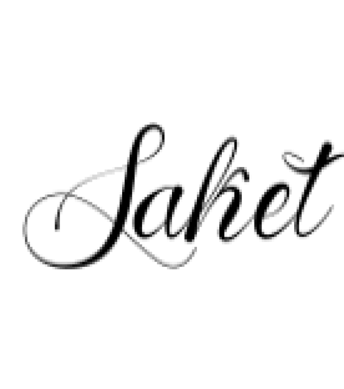 Saket Font Preview