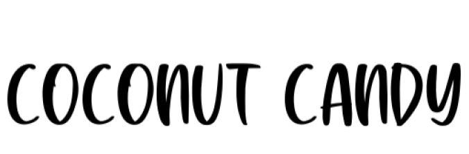 Coconut Candy Font Preview