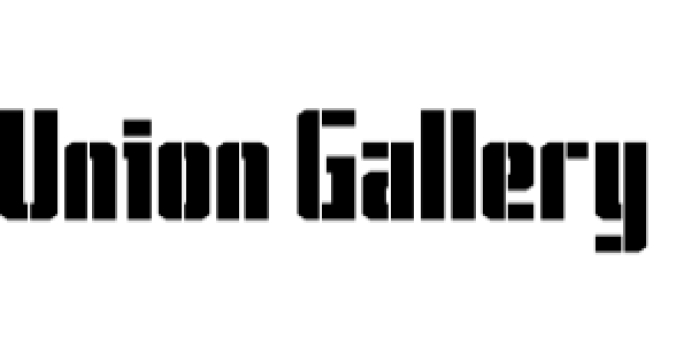 Union Gallery Font Preview