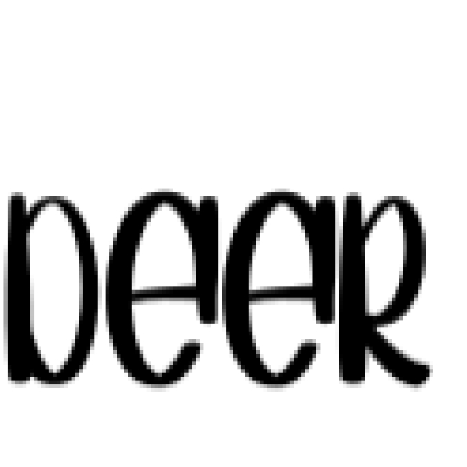 The Deer Font Preview