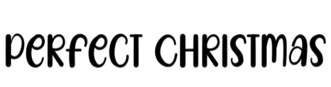 Perfect Christmas Font Preview