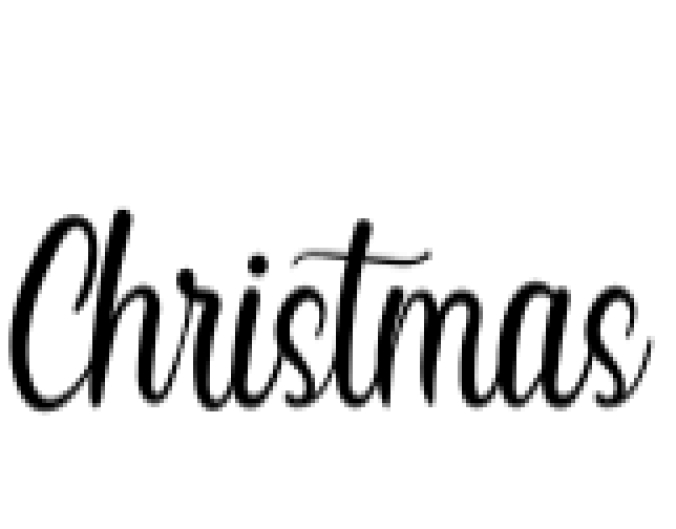 Christmas Font Preview
