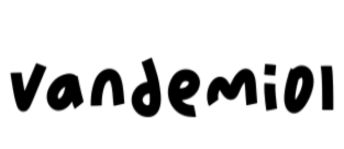 Vandemi Font Preview