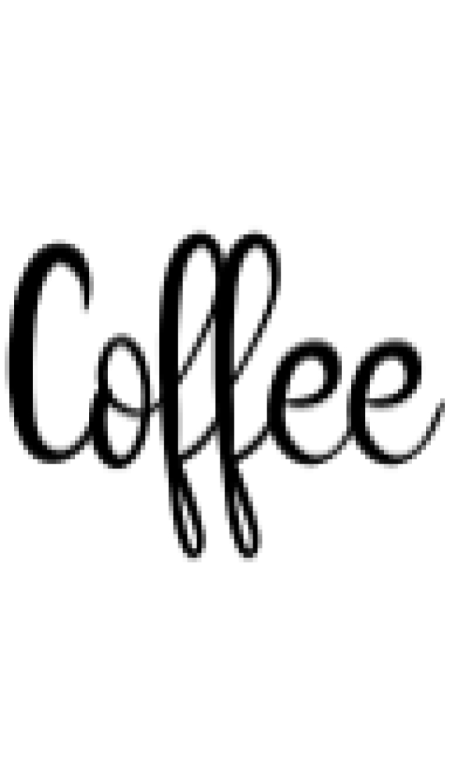 Coffee Font Preview