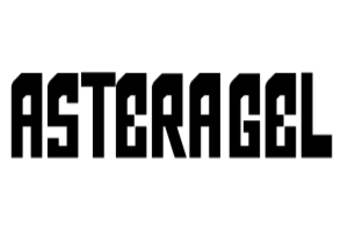 Asteragel Font Preview