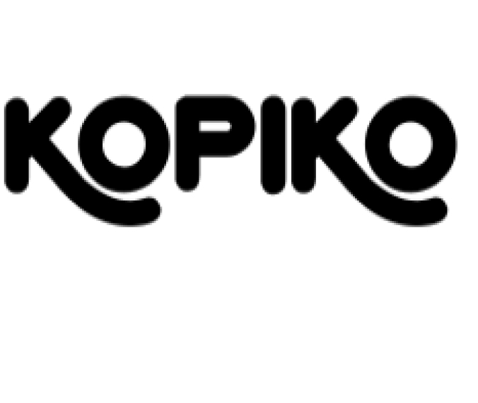 Kopiko Font Preview