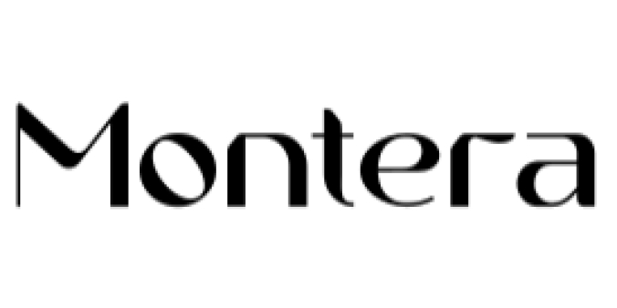 Montera Font Preview
