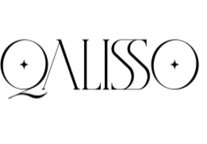 Qalisso Font Preview