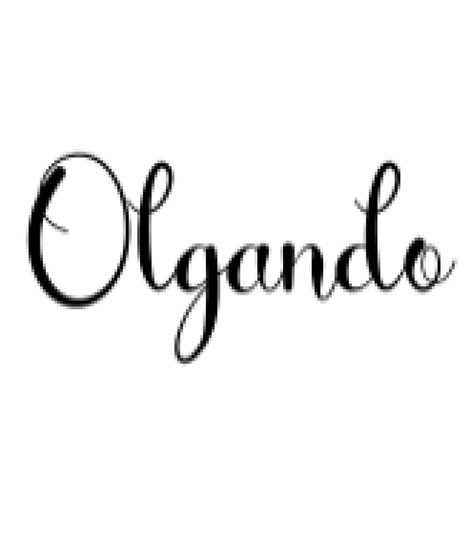 Olgando Font Preview