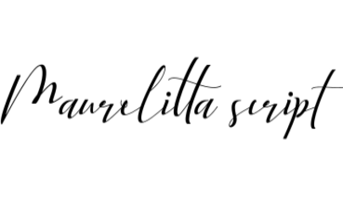 Maurelitta Font Preview
