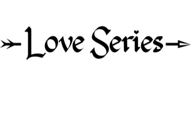 Love Series Font Preview