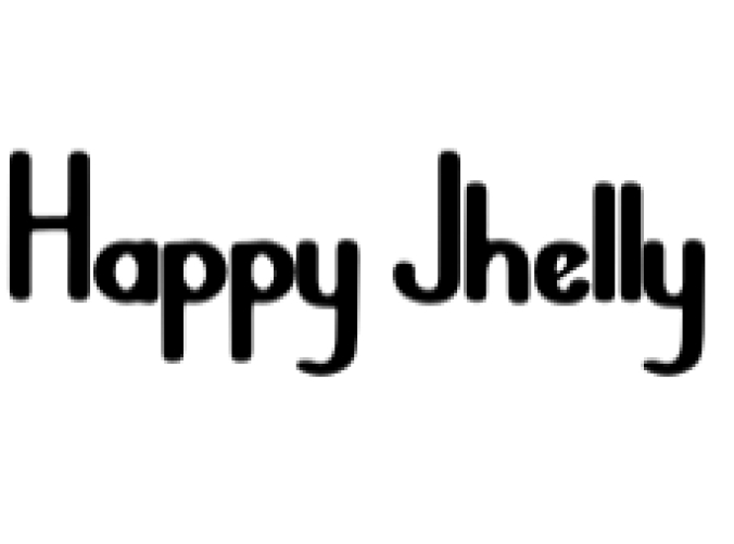 Happy Jhelly Font Font Preview