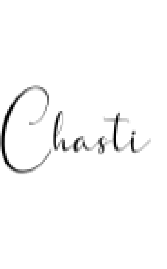 Chasti Font Preview