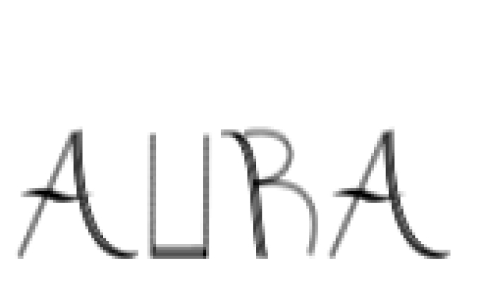 Aura Font Preview
