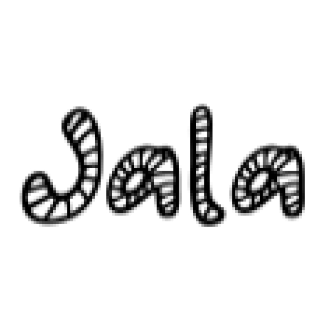 Jala Font Preview