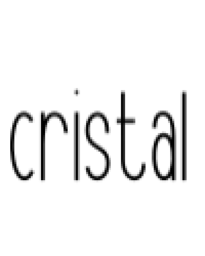 Cristal Font Preview
