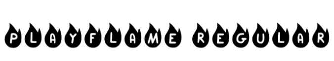 Play Flame Font Preview