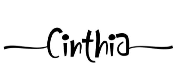 Cinthia Font Preview