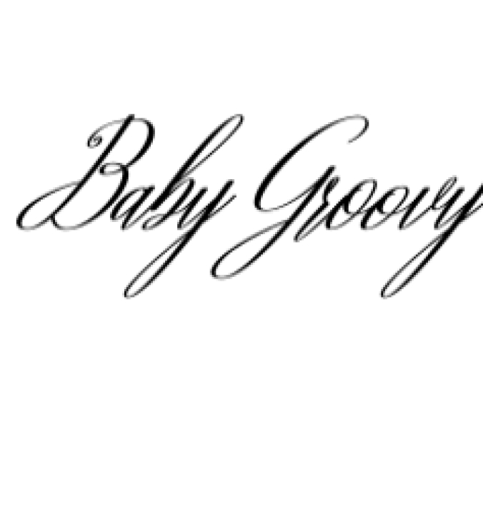 Baby Groovy Font Preview