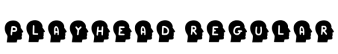 Play Head Font Preview