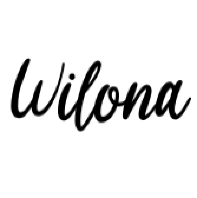 Wilona Font Preview