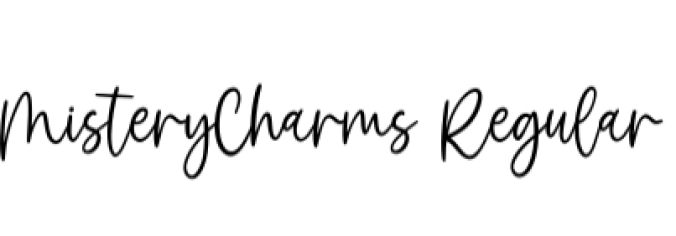 Mystery Charm Font Preview