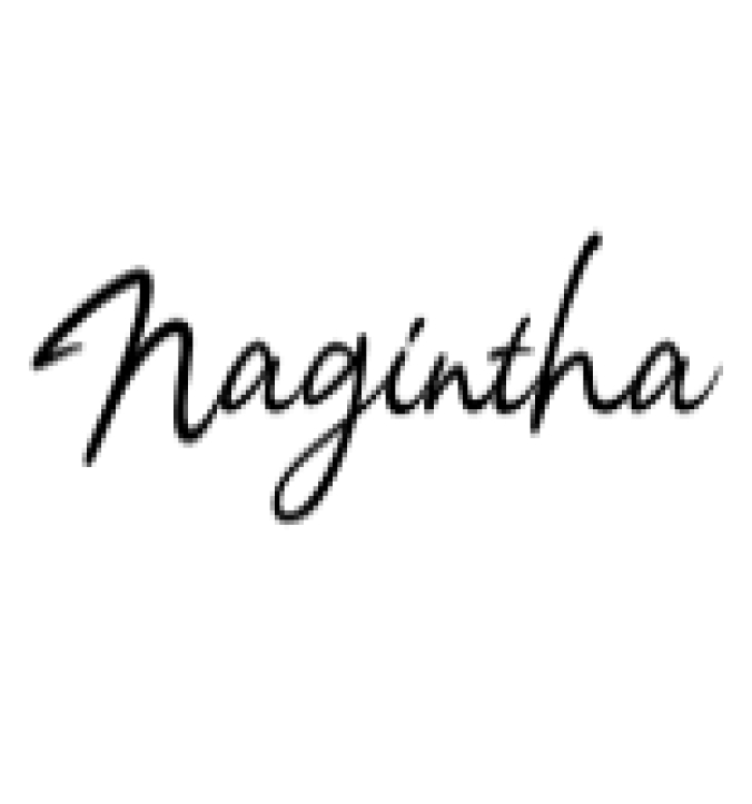 Nagintha Font Preview