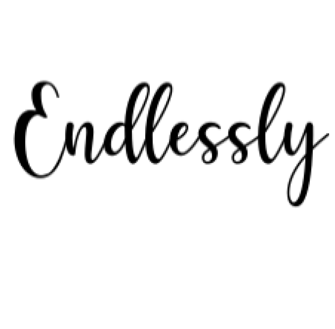 Endlessly Font Preview