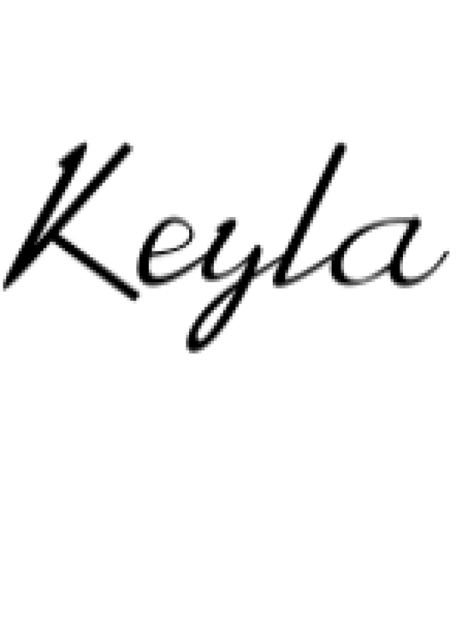 Keyla Font Preview