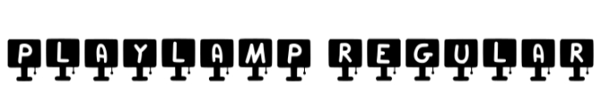 Play Lamp Font Preview