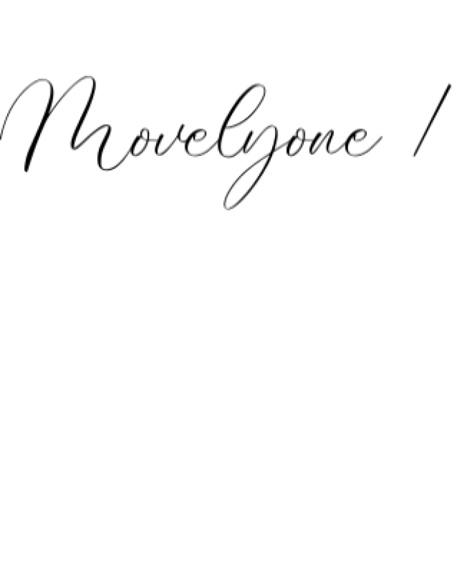 Movelyone Font Preview