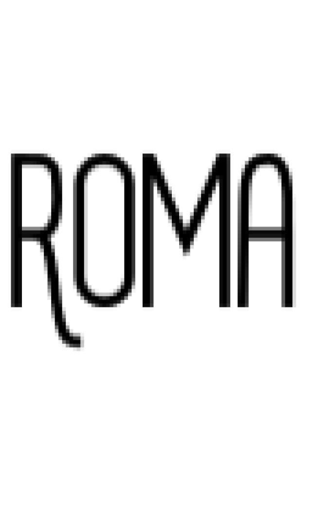 Roma Font Preview
