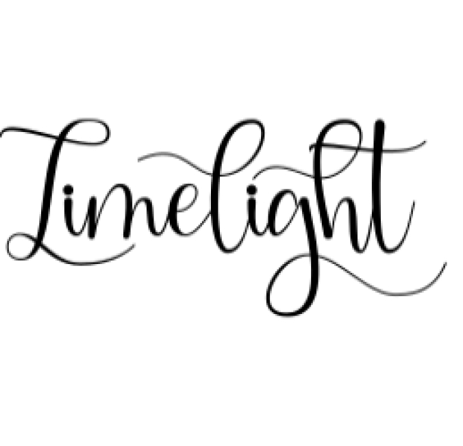 Limelight Font Preview