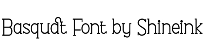 Basquat Font Preview